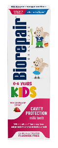 Kids 0/6 age with strawberry extract