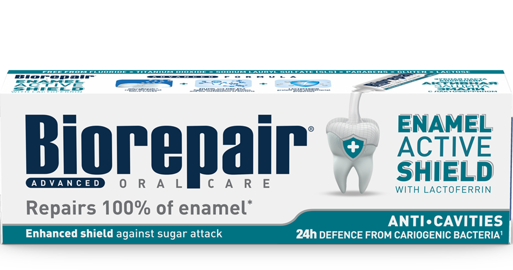 Biorepair® Advanced Active Shield Anti-Cavities action